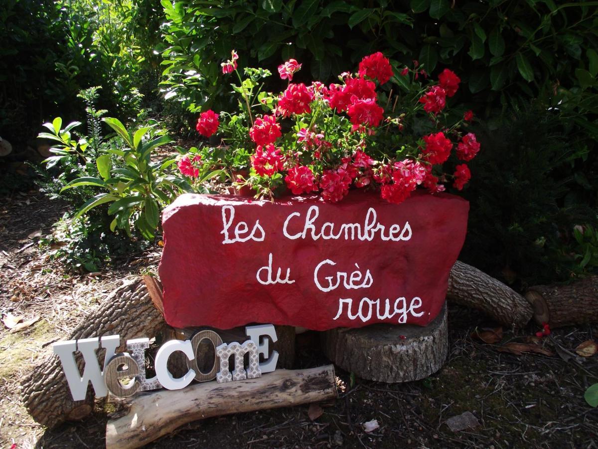 Chambres Du Gres Rouge De Beauval Exterior photo